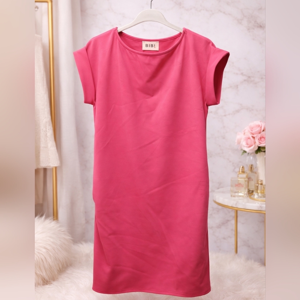 NWOT BIBI Pink Women's Dress Size Small